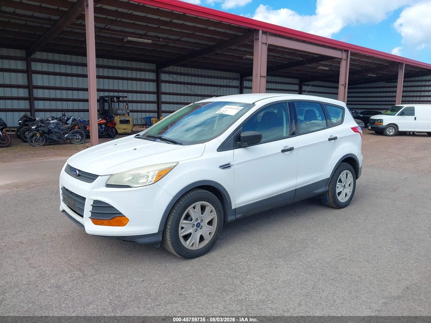 Vin: 1fmcu0f77fub74506, lot: 46258484, ford escape s 20152
