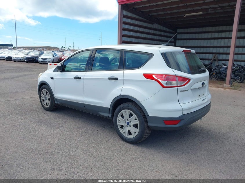 Vin: 1fmcu0f77fub74506, lot: 46258484, ford escape s 20153