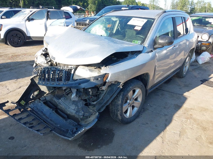 Vin: 1c4njdebxcd616113, lot: 46258487, jeep compass latitude 20122