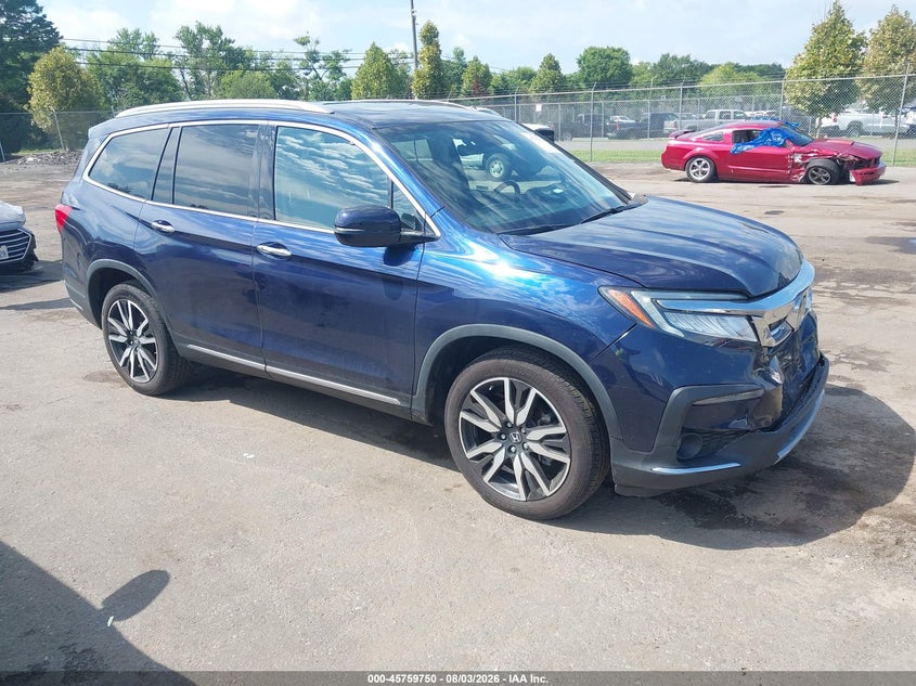 Vin: 5fnyf6h68kb018358, lot: 46258499, honda pilot touring 2019 img_1
