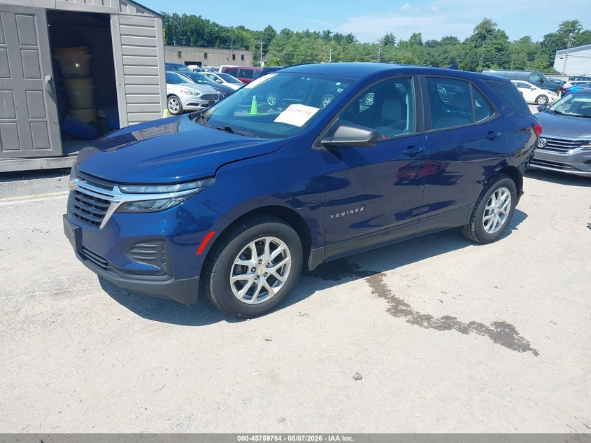 Vin: 3gnaxseg4pl147685, lot: 46258503, chevrolet equinox awd ls 20232
