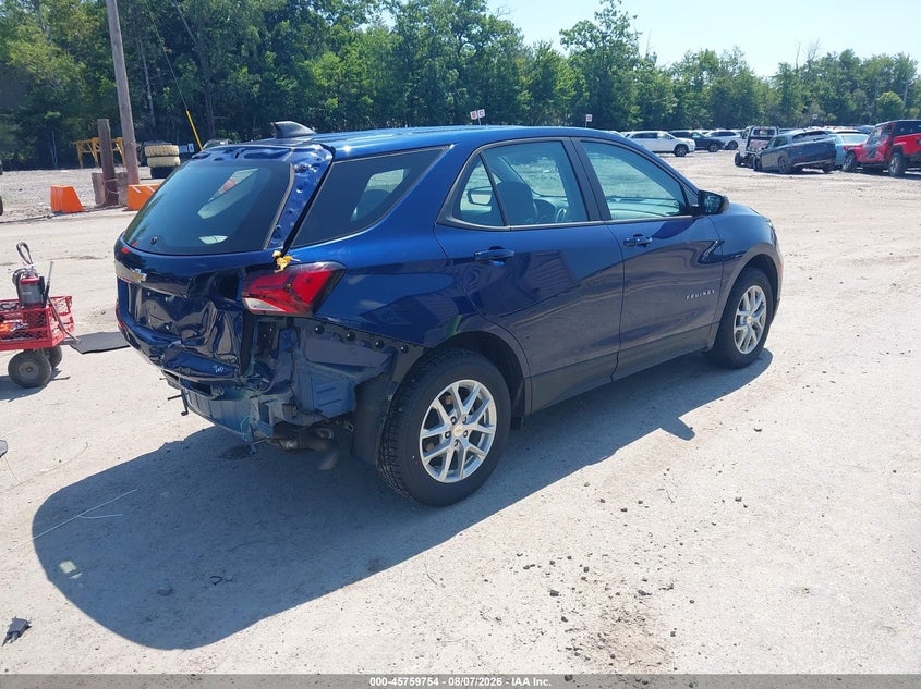 Vin: 3gnaxseg4pl147685, lot: 46258503, chevrolet equinox awd ls 20234