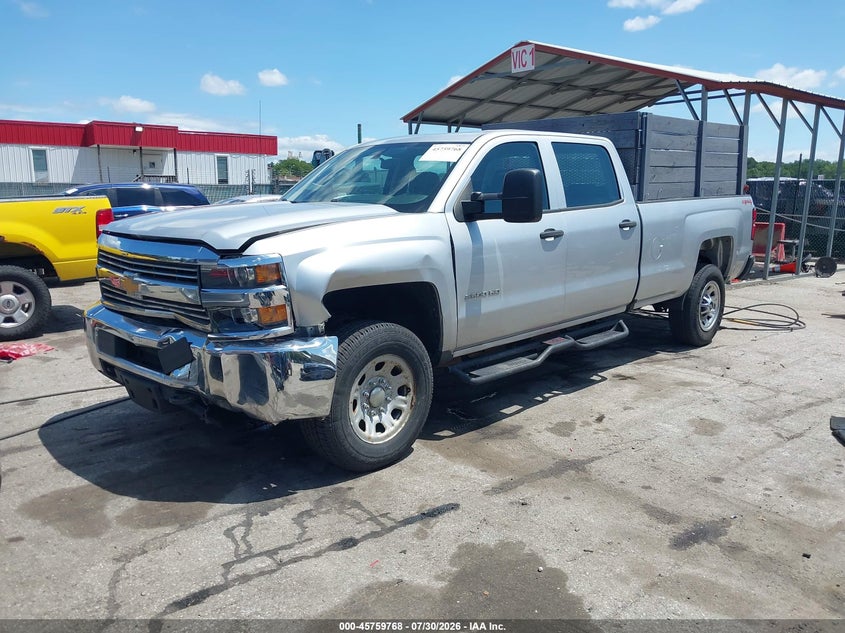 2017 Chevrolet Silverado, Удар спереду, IAAI, VIN 1GC4KYCG1HF204429 — фото 2