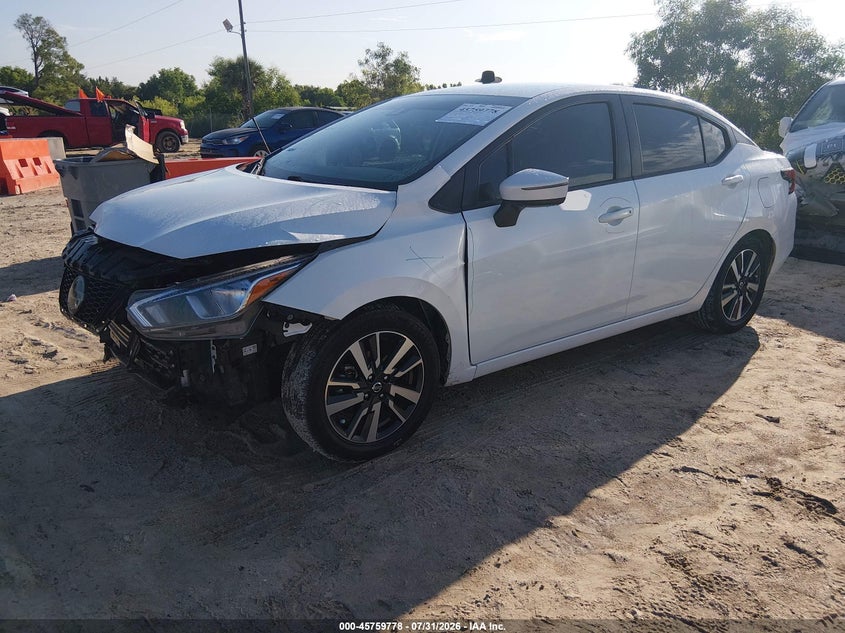 Vin: 3n1cn8ev8ml875761, lot: 46258527, nissan versa sv xtronic cvt 20212