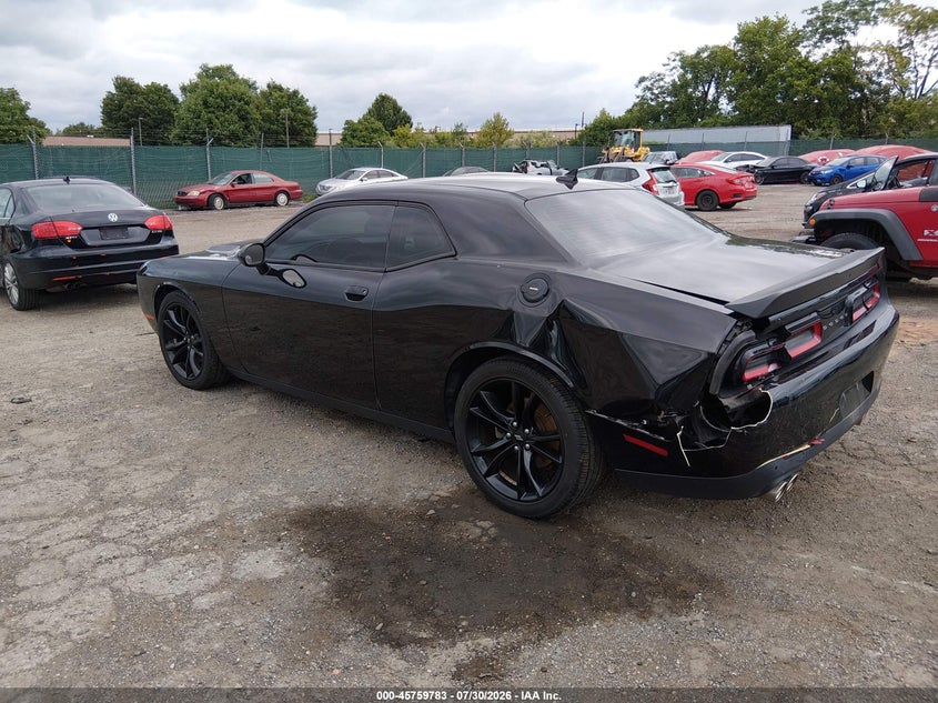 Vin: 2c3cdzag4hh594783, lot: 46258532, dodge challenger sxt plus 20173
