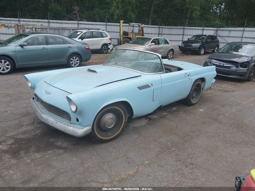1956 FORD THUNDERBIRD auction photo 2