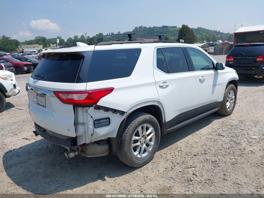 Vin: 1gnevgkw2kj153811, lot: 46258558, chevrolet traverse 1lt 20194