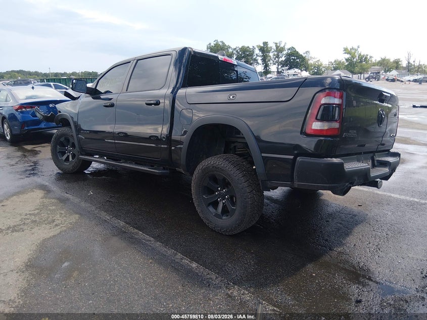 Vin: 1c6srflt0ln315015, lot: 46258559, ram 1500 rebel  4x4 5'7 box 20203