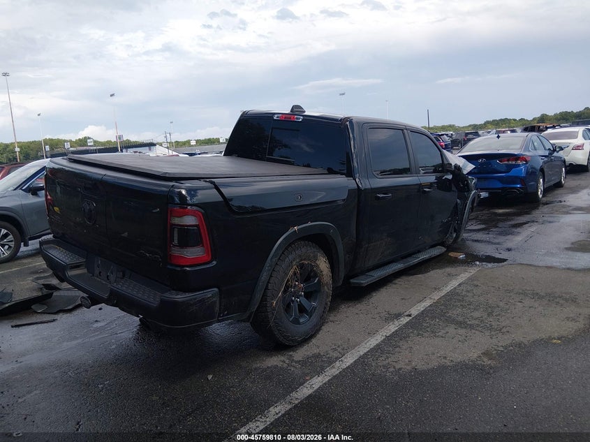 Vin: 1c6srflt0ln315015, lot: 46258559, ram 1500 rebel  4x4 5'7 box 20204