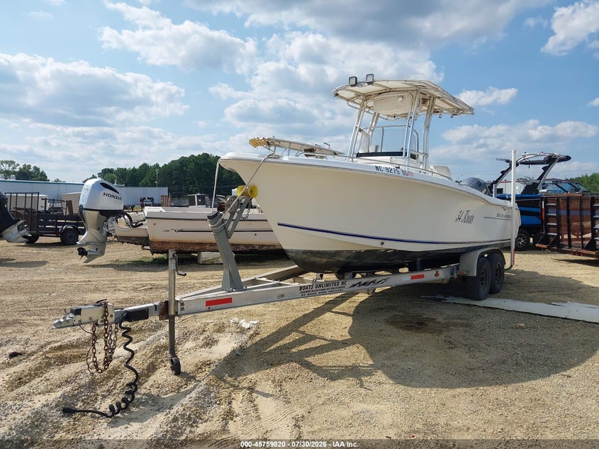 2008 SEA HUNT BOAT & 2010 ROADKING TRAILER auction photo 2