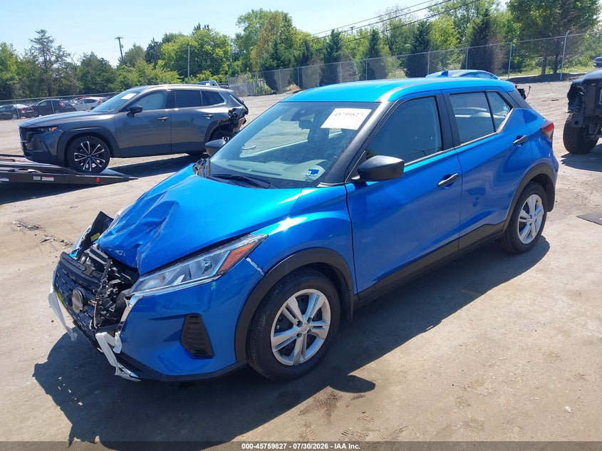 Vin: 3n1cp5bv4sl481636, lot: 46258577, nissan kicks play s 20252