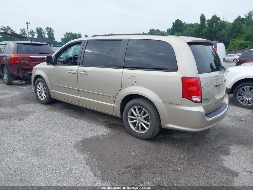 Vin: 2c4rdgcg2er253170, lot: 46258588, dodge grand caravan sxt 20143