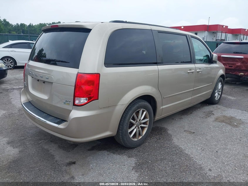 Vin: 2c4rdgcg2er253170, lot: 46258588, dodge grand caravan sxt 20144