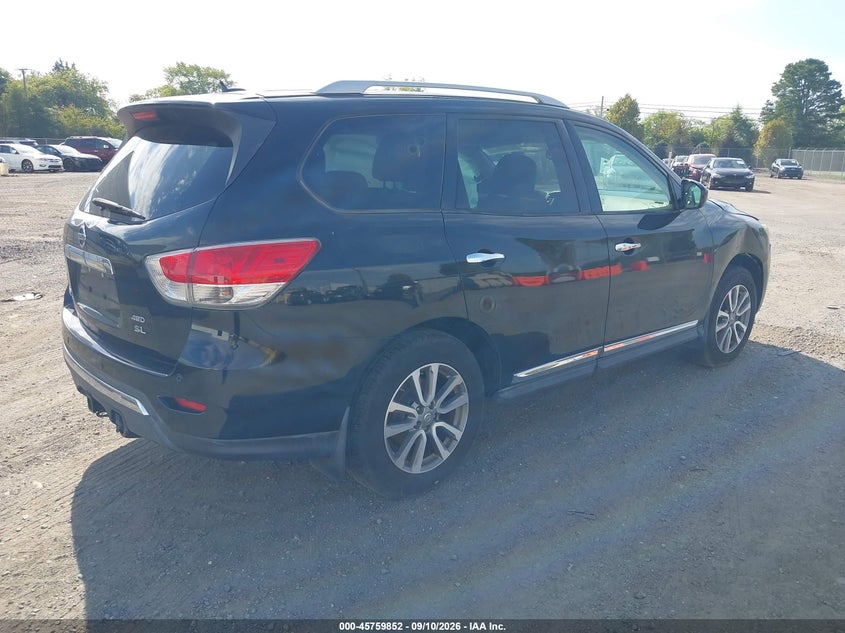2013 NISSAN PATHFINDER SPORT UTILITY VEHICLE 3.5L V-6 DOHC, VVT, 260HP