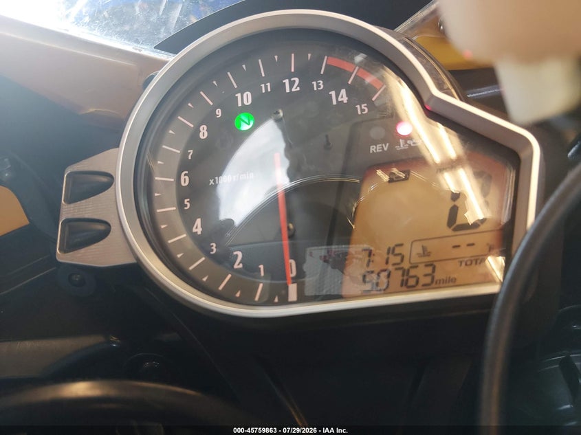 2008 HONDA CBR1000 auction photo 7