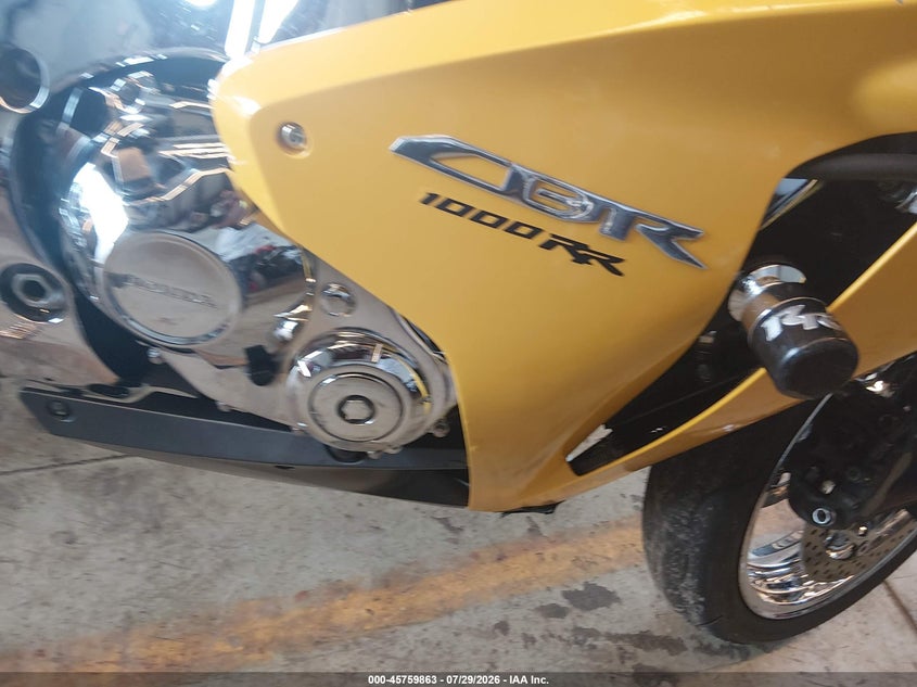2008 HONDA CBR1000 auction photo 8