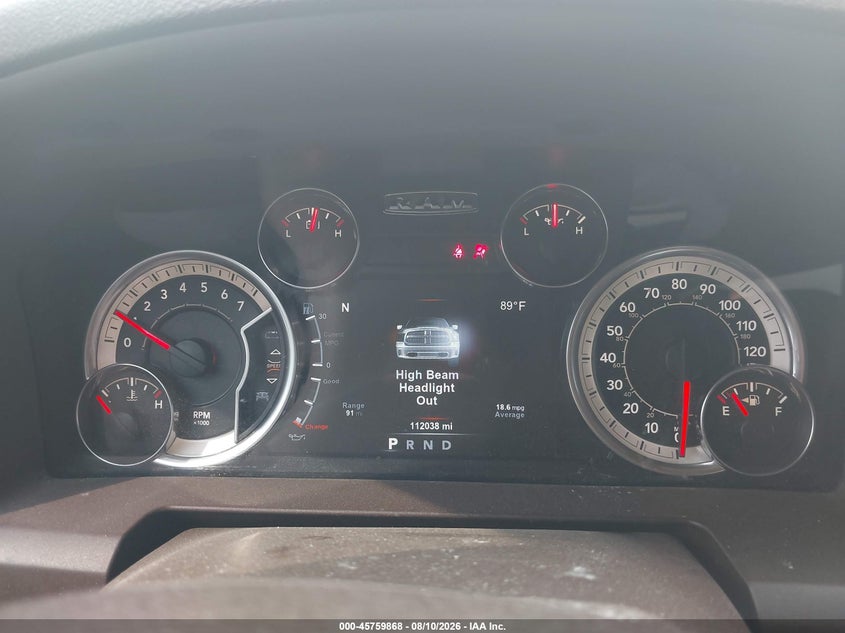 2018 RAM 1500 auction photo 7