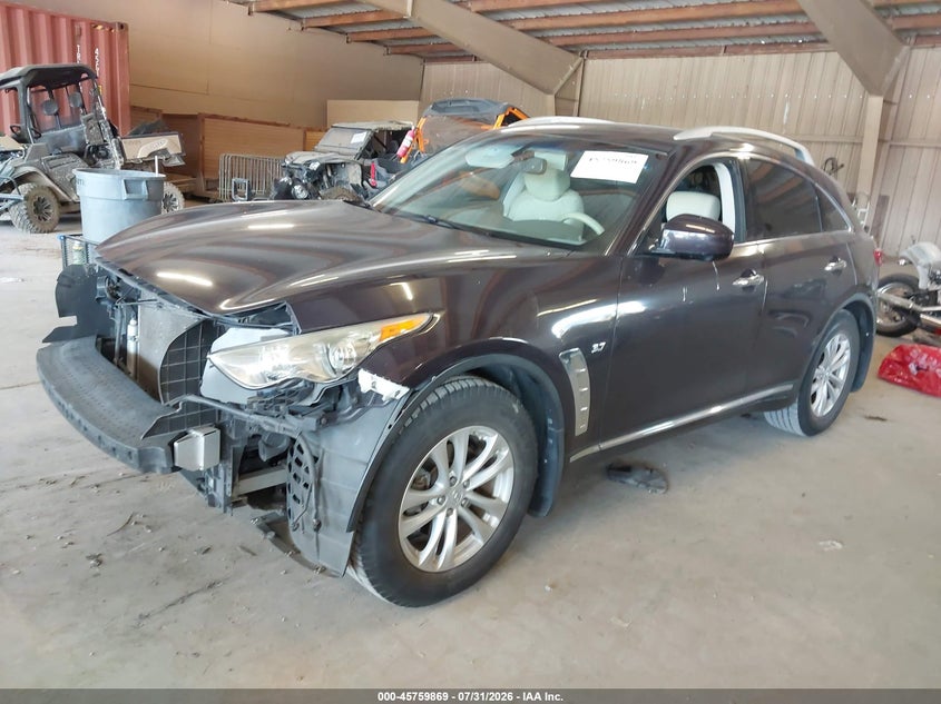 2014 INFINITI QX70 auction photo 2