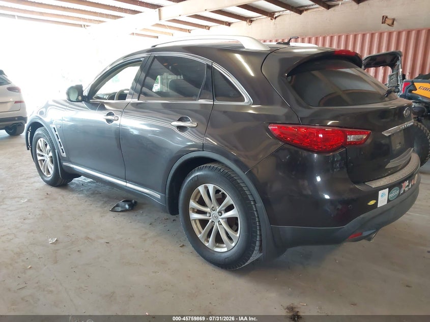2014 INFINITI QX70 auction photo 3