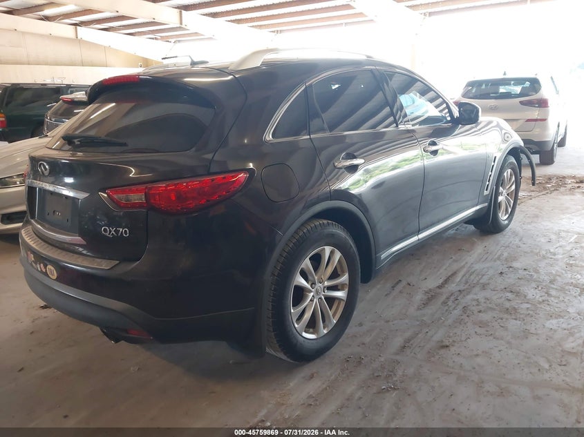 2014 INFINITI QX70 auction photo 4