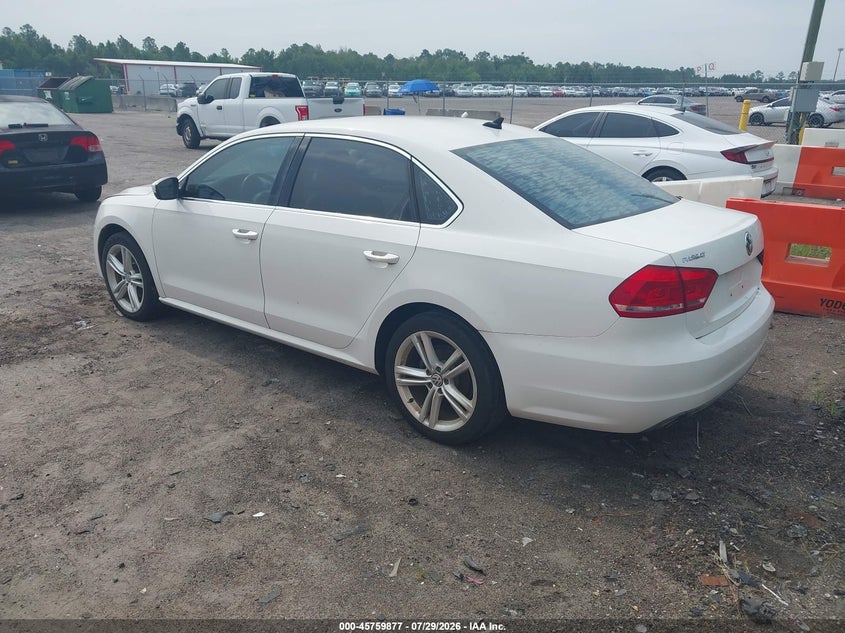 Vin: 1vwbn7a35ec044672, lot: 46258626, volkswagen passat 2.0l tdi se 20143