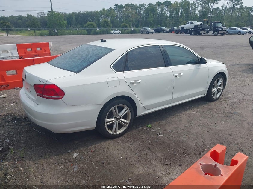 Vin: 1vwbn7a35ec044672, lot: 46258626, volkswagen passat 2.0l tdi se 20144