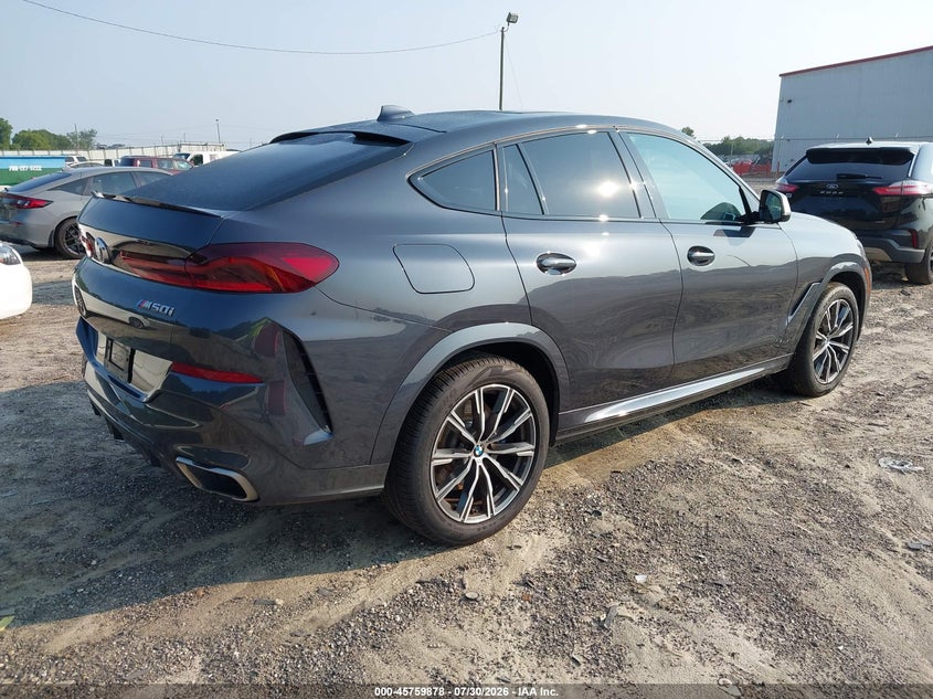 Vin: 5uxcy8c03l9b64800, lot: 46258627, bmw x6 m50i 20204