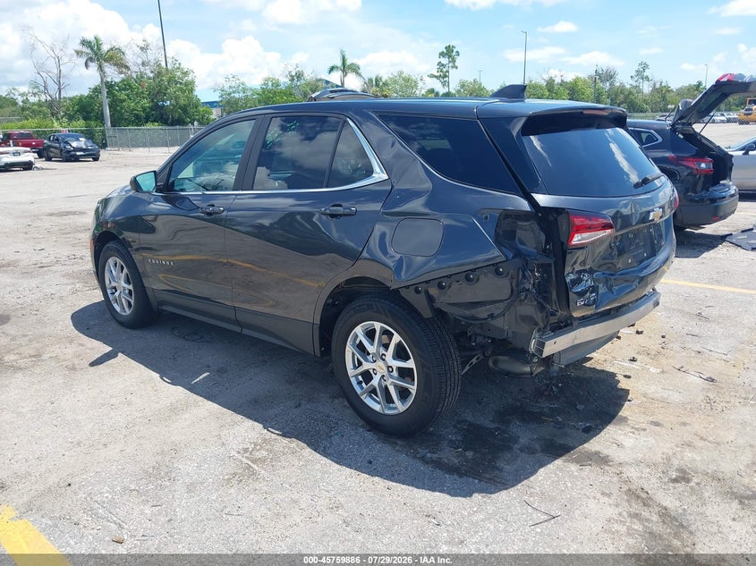 Vin: 2gnaxuev8n6128066, lot: 46258635, chevrolet equinox awd lt 20223