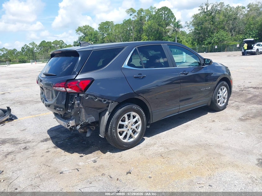 Vin: 2gnaxuev8n6128066, lot: 46258635, chevrolet equinox awd lt 20224