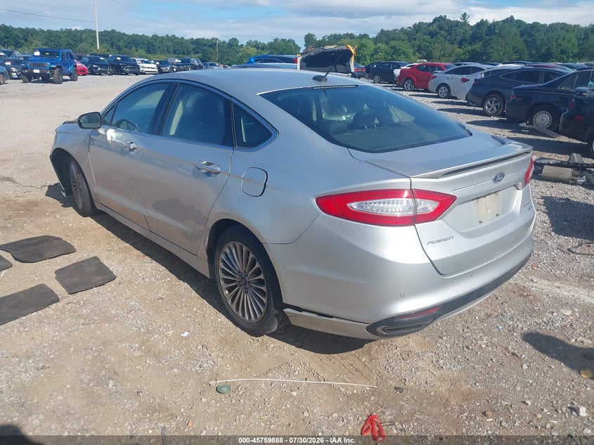 Vin: 3fa6p0k95fr162206, lot: 46258637, ford fusion titanium 20153