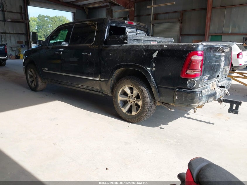 Vin: 1c6srfhtxkn533843, lot: 46258645, ram 1500 limited  4x4 5'7 box 20193