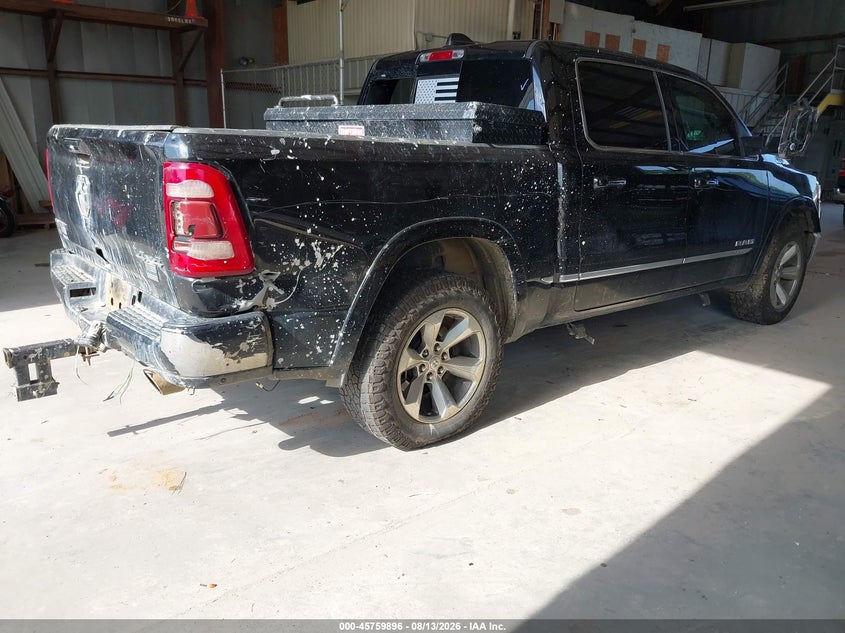 Vin: 1c6srfhtxkn533843, lot: 46258645, ram 1500 limited  4x4 5'7 box 20194