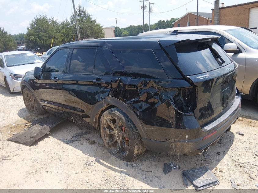 Vin: 1fm5k8gc2lgd19101, lot: 46258651, ford explorer st 20203