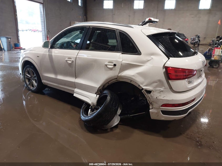Vin: wa1eccfs8jr032225, lot: 46258653, audi q3 2.0t premium/2.0t sport premium 20183