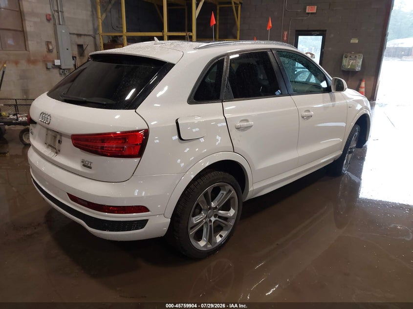 Vin: wa1eccfs8jr032225, lot: 46258653, audi q3 2.0t premium/2.0t sport premium 20184