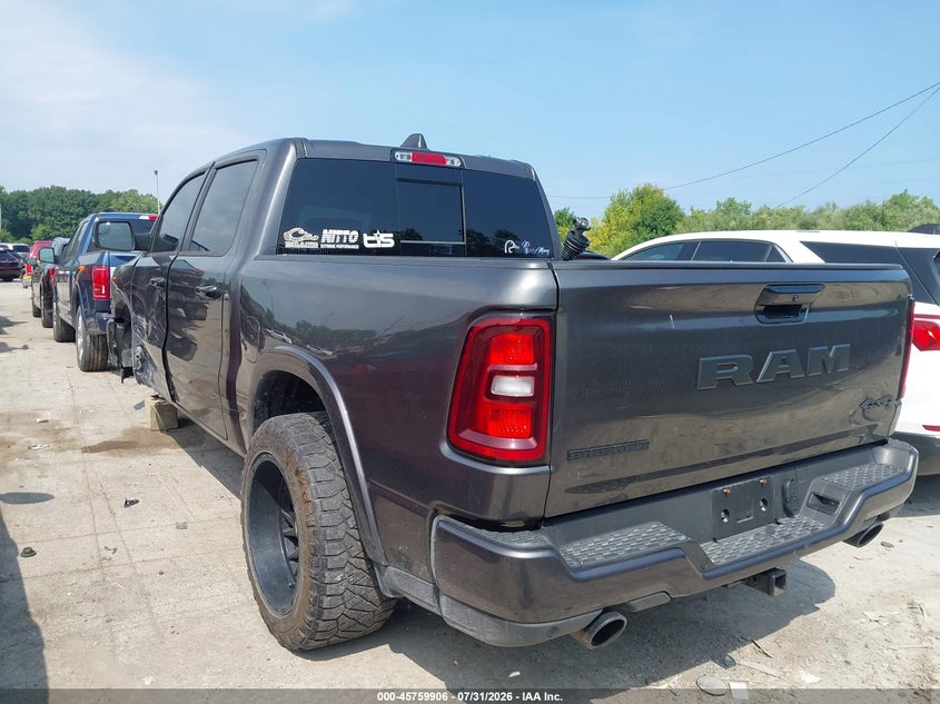 Vin: 1c6srffp0tn241920, lot: 46258655, ram 1500 big horn  4x4 5'7 box 20263