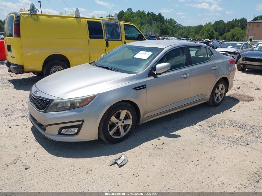 Vin: 5xxgm4a7xfg474843, lot: 46258659, kia optima lx 20152