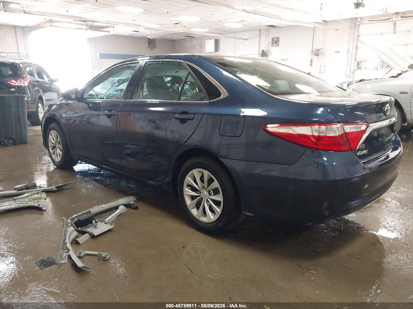 Vin: 4t1bf1fk4hu795978, lot: 46258660, toyota camry le 20173