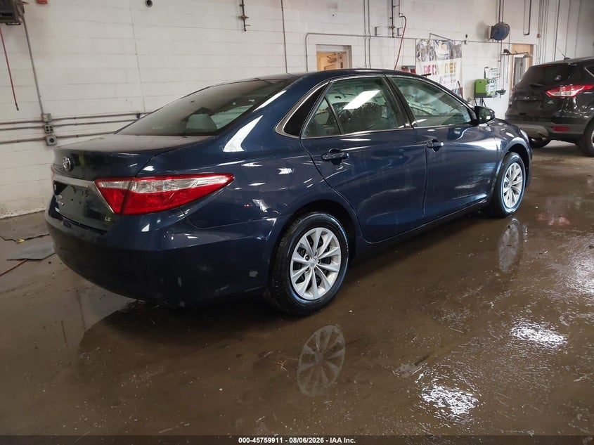 Vin: 4t1bf1fk4hu795978, lot: 46258660, toyota camry le 20174