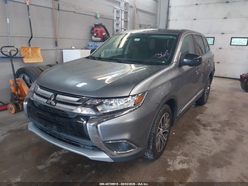Vin: ja4az3a34jz053053, lot: 46258668, mitsubishi outlander es 20182