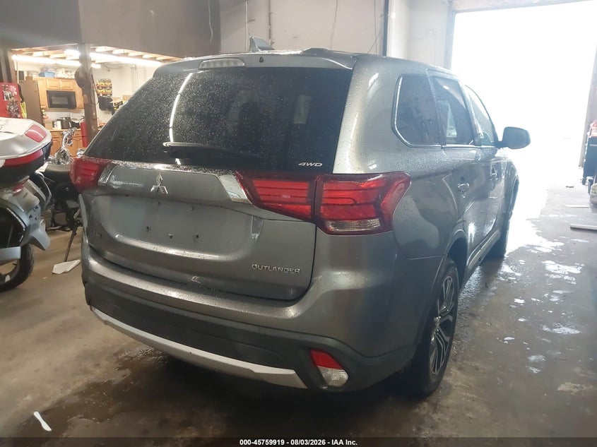 Vin: ja4az3a34jz053053, lot: 46258668, mitsubishi outlander es 20184