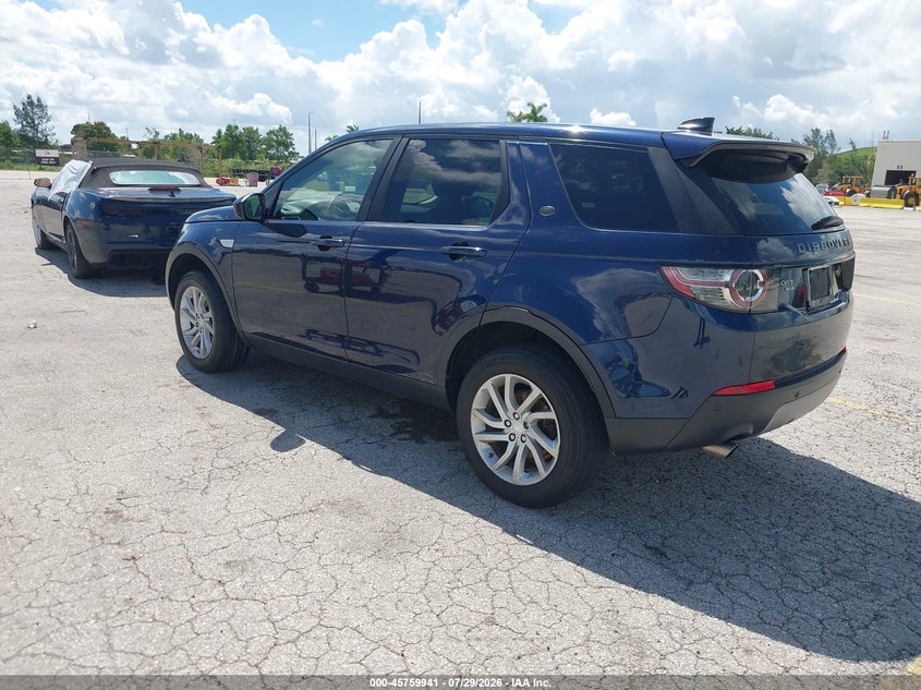 Vin: salcr2fx5kh798639, lot: 46258690, land rover discovery sport hse/landmark edition 20193