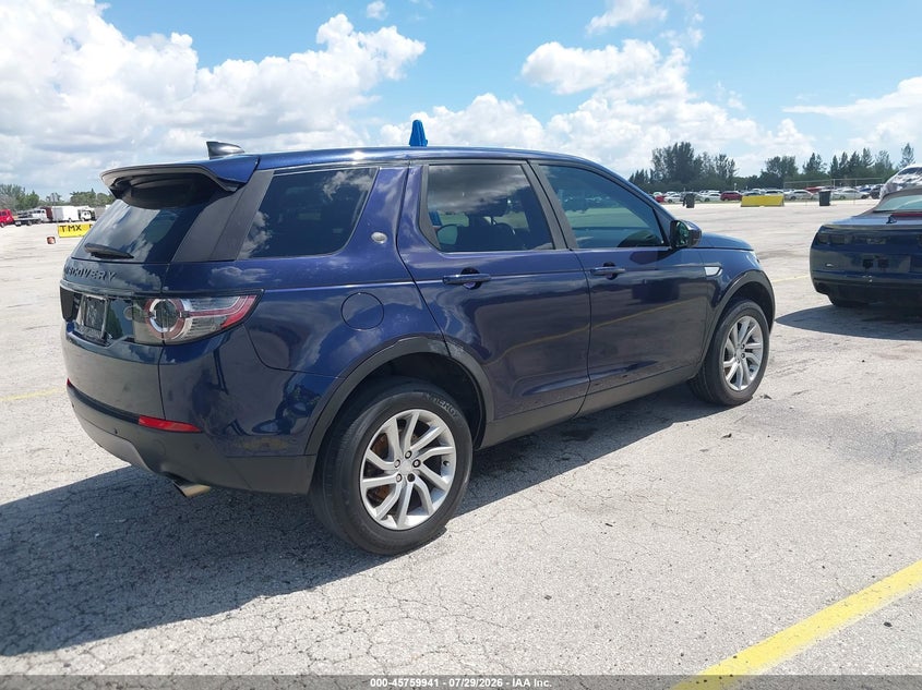 Vin: salcr2fx5kh798639, lot: 46258690, land rover discovery sport hse/landmark edition 20194