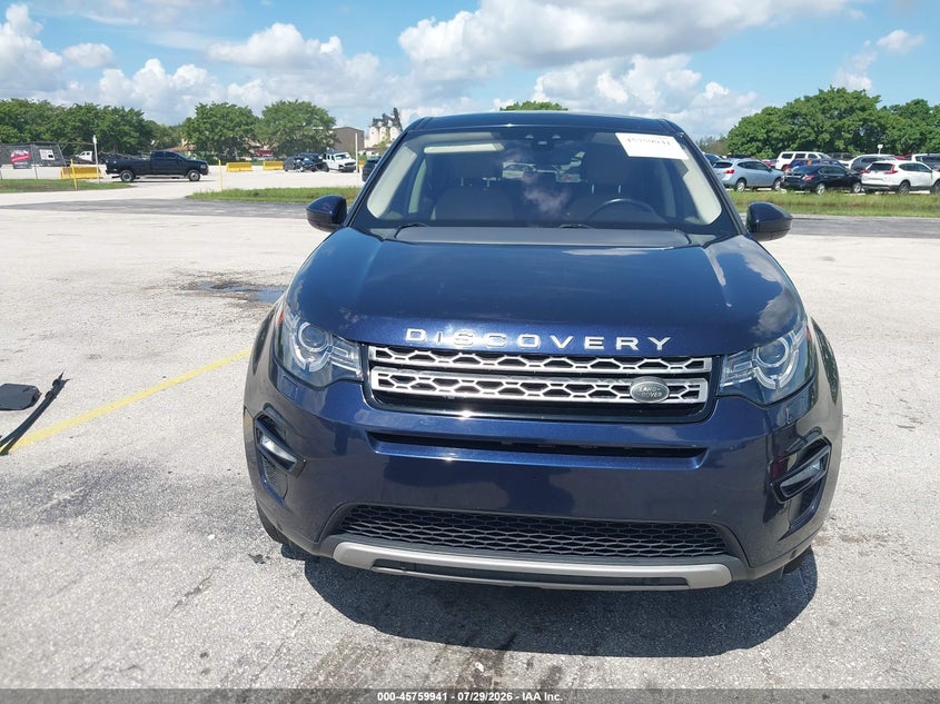 2019 LAND ROVER DISCOVERY SPORT auction photo 6