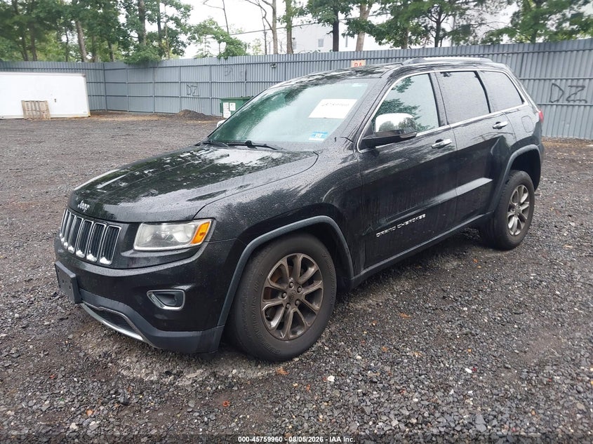Vin: 1c4rjfbg3ec122584, lot: 46258709, jeep grand cherokee limited 20142