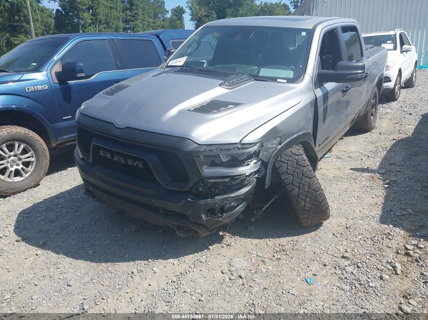 Vin: 1c6srflt5pn594533, lot: 46258710, ram 1500 rebel  4x4 5'7 box 20232