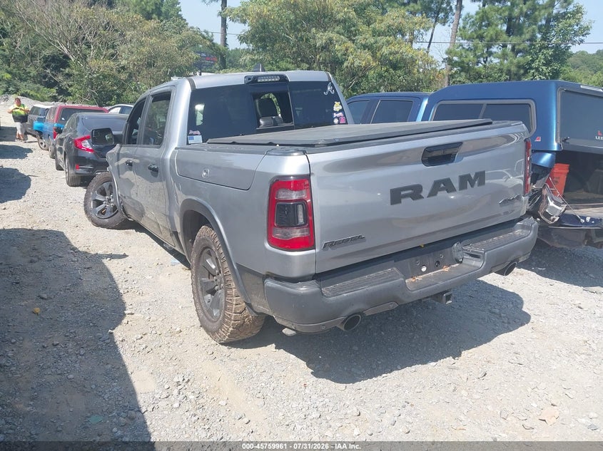 Vin: 1c6srflt5pn594533, lot: 46258710, ram 1500 rebel  4x4 5'7 box 20233