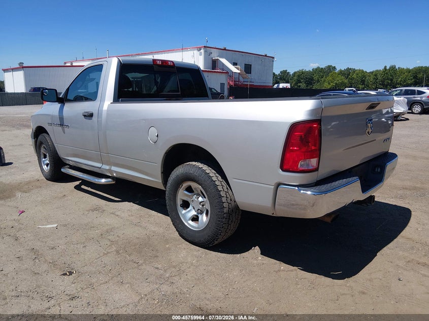 Vin: 3c6jd7dt1cg251381, lot: 46258713, dodge ram 1500 st 20123