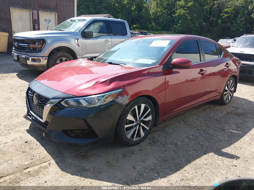 Vin: 3n1ab8cv8my215824, lot: 46258720, nissan sentra sv xtronic cvt 20212