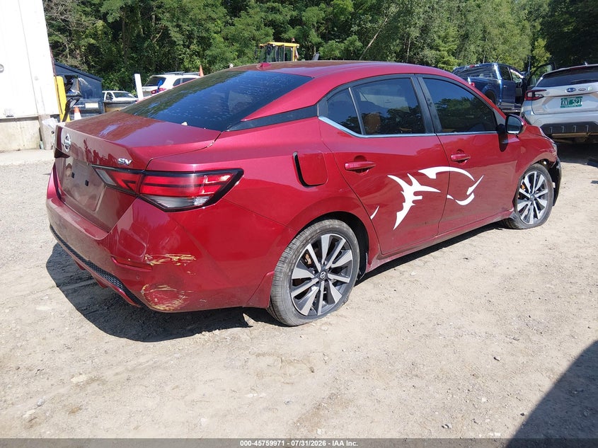 Vin: 3n1ab8cv8my215824, lot: 46258720, nissan sentra sv xtronic cvt 20214